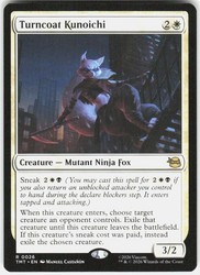 Turncoat Kunoichi #26 Teenage Mutant Ninja Turtles MTG Rare