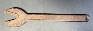 Rare JH Williams & Co UP RR No. 3 Bull Dog Drop Forged Rail Road Wrench USA