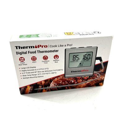 ThermoPro TP-16 Digital Food Thermometer Food Meat Smoker Oven Kitchen BBQ Chef
