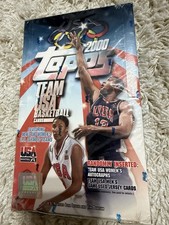 2000 TOPPS TEAM USA BASKETBALL NEW FACTORY SEALED BOX IN ORGINAL SHRINK WRAP