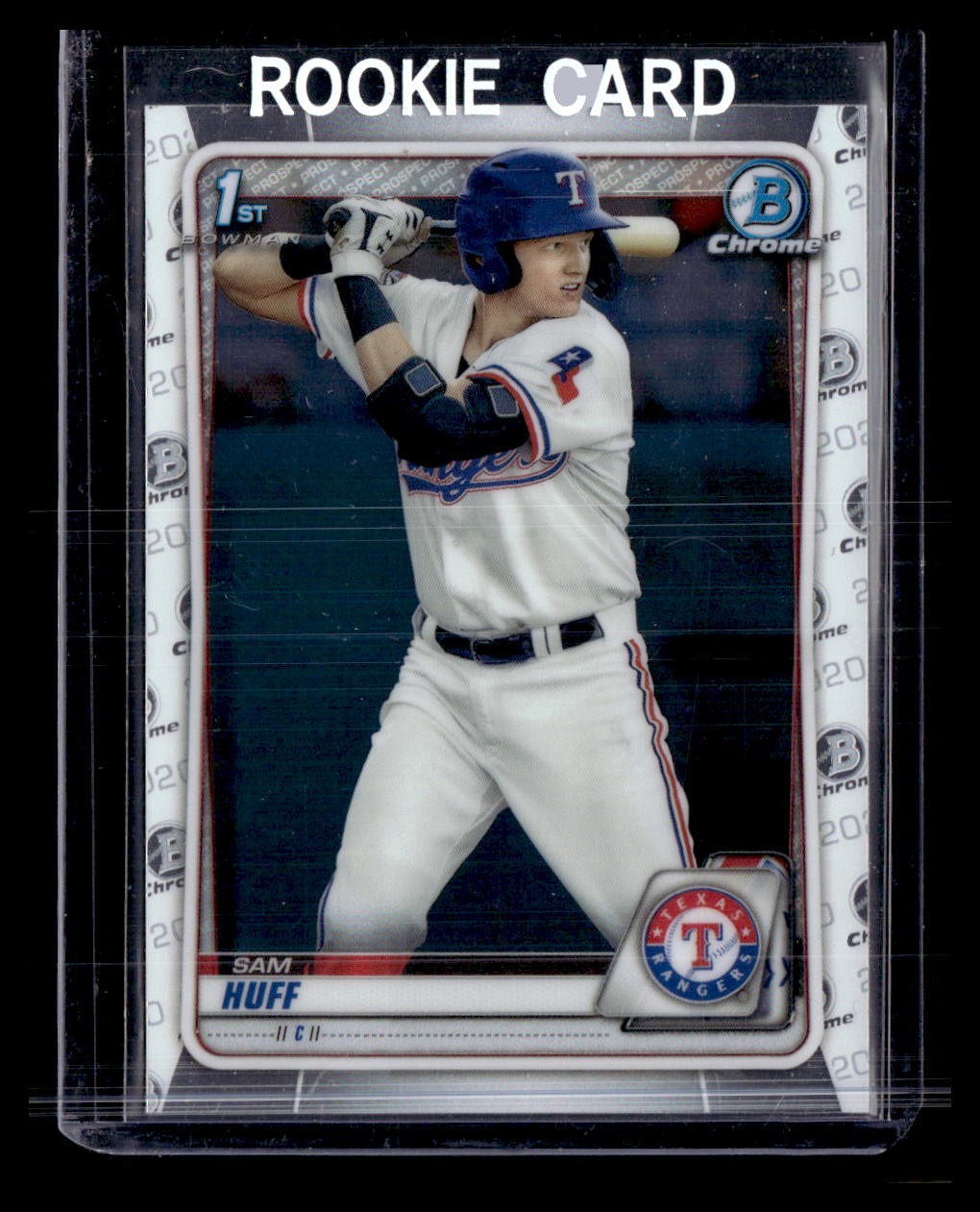 2020 Bowman 1st #BCP-33 Sam Huff Chrome JH01