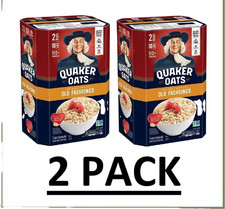 2 PACK - Quaker Oats Old Fashioned Oatmeal, 10 lbs Total 20 lbs 