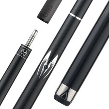 Poison Maelith Pool Cue, Gen 1 - Black/BLK, Venom Carbon Fiber, Made by Predator