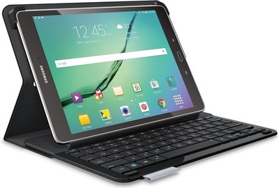Logitech Type S Keyboard Case for Samsung Galaxy Tab S2 9.7  Black