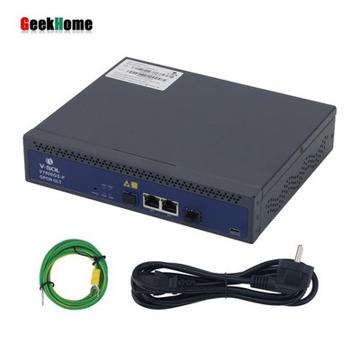 V1600GS-F 1-Port GPON OLT Boasts 1 GPON 2 RJ45 1 SFP/SFP+ and Cooling Fan
