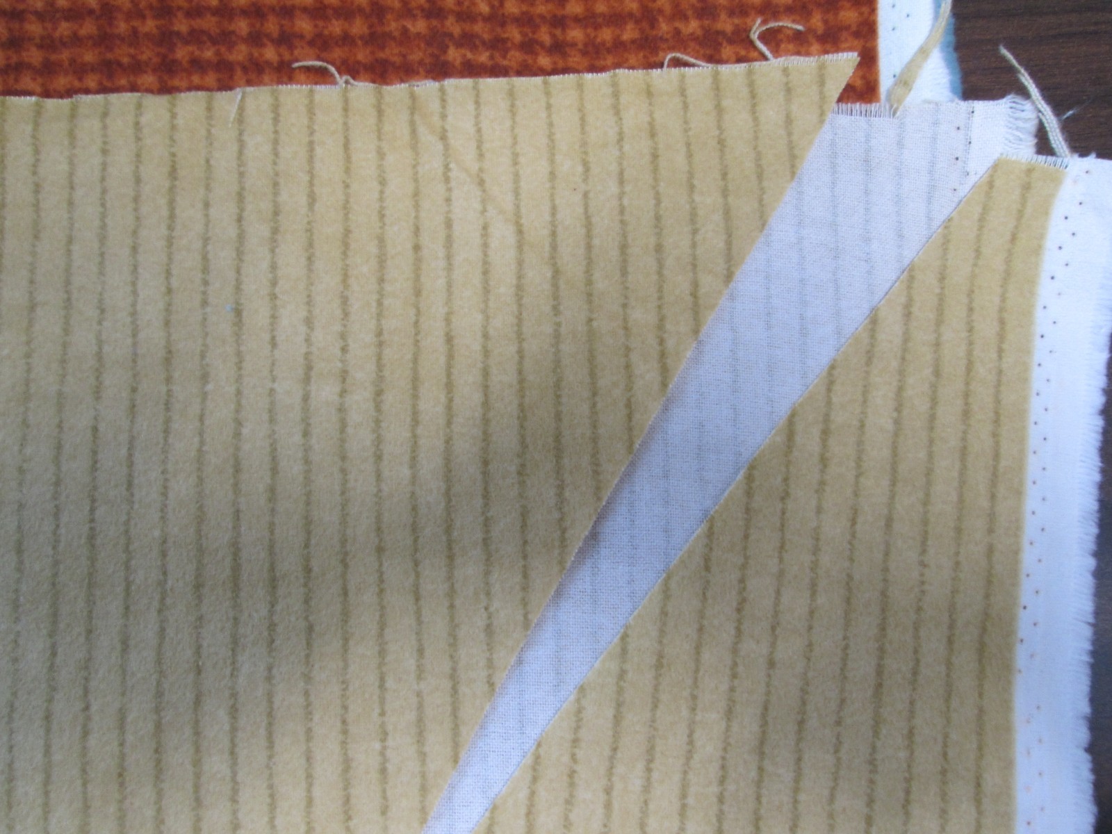 8 Pieces Woolies Flannel Fabric Lot Misc. Sizes