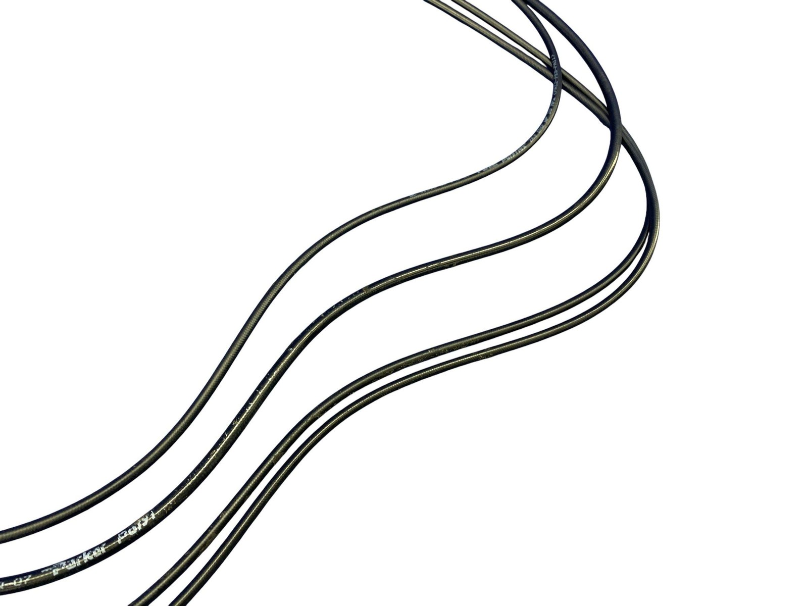 2006-2010 BENTLEY CONTINENTAL GTC REAR RIGHT HYDRAULIC LIFT CYLINDER CABLE SHOCK
