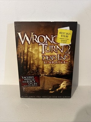 Wrong Turn 2: Dead End (DVD, 2007) Brand New Sealed w/ Slipcover