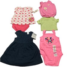 Girls Infant 3 To 6 Months Clothing New Lot Of 6 Pieces