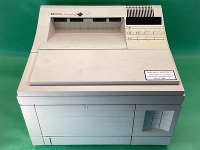 HP LaserJet 4 - 4M Plus Vintage Monochrome Laser Printer - POWERS ON - UNTESTED
