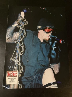 RARE American Head Charge Pinup Magazine Cutting Poster Band Nu-Metal Rock CD - Image 1 of 4