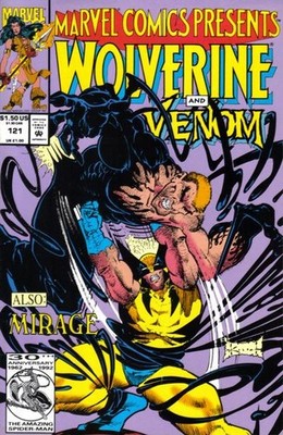 Marvel Comics Presents (1988) # 121 (8.0-VF) Wolverine, Venom, Sam Kieth 1993