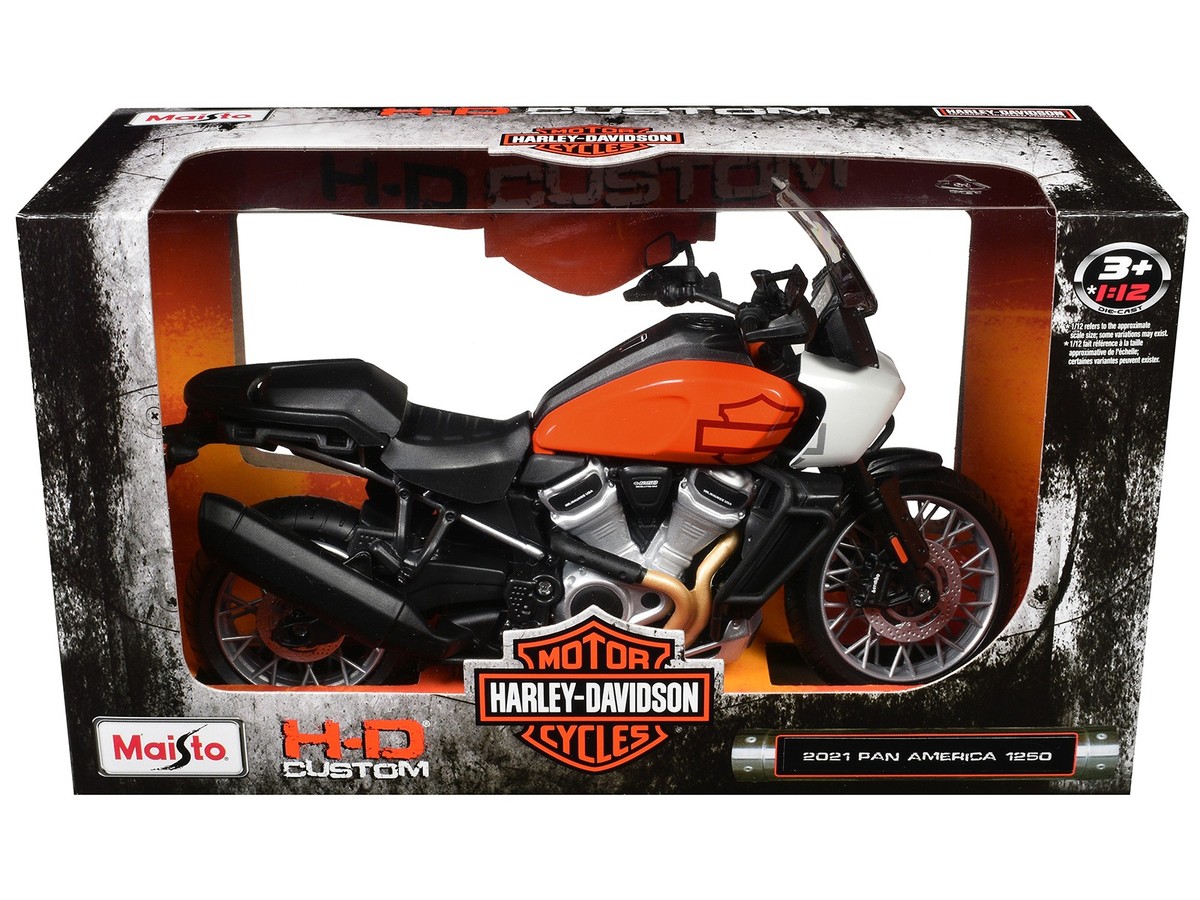 2021 Harley Davidson Pan America 1250 Diecast Model 1/12 Scale