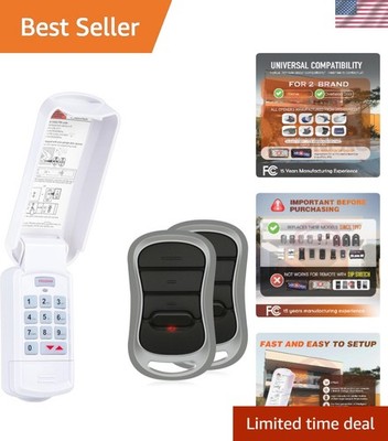 Genie Opener Keypad & Remote   Enhanced Security & Ease of Use for Garage Access