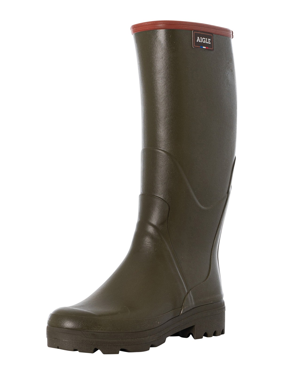 Мужские резиновые сапоги Aigle Chambord Pro 2 зеленые 12490₽