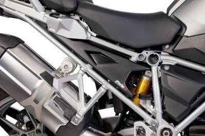 Puig Déflecteurs Latéraux Arrière Noir Mat BMW R1250 GS 2018 - 2024 - Photo 1/4