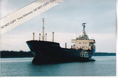 MV DANIA KIRSTEN @ KING'S LYNN 2004 - FARBFOTO - MEINE REF # 136