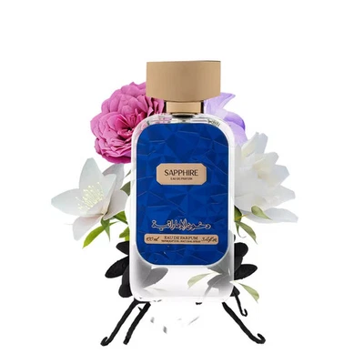 DKHOON EMIRATES SAPPHIRE EDP FOR WOMEN 100ML A Luxurious Oriental Floral Scent - Picture 1 of 4