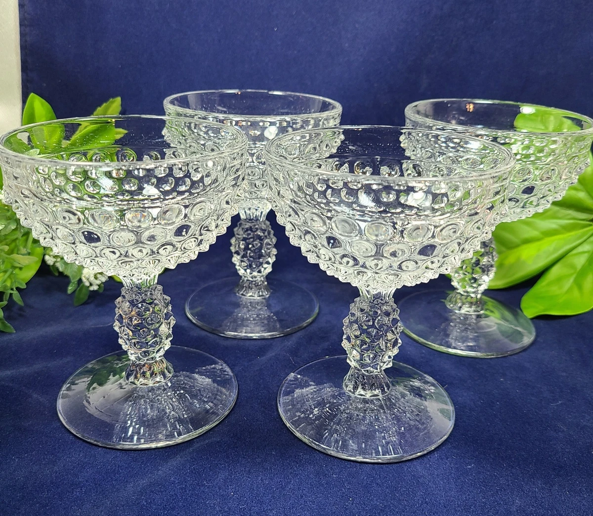 Duncan & Miller Hobnail Glass Elegant for sale | eBay