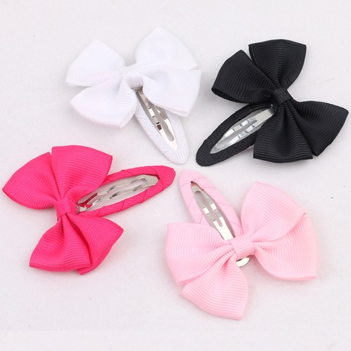 12 Pcs Dot Bow Hair Clip Child Small Barrettes Toddler Girl Bows - Picture 10 of 12