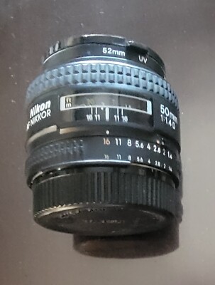 Nikon NIKKOR AF 50mm f/1.4D Lens - Black