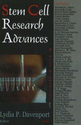 Stem Cell Research Advances by LydiaP Davenport (Hardcover) (New)