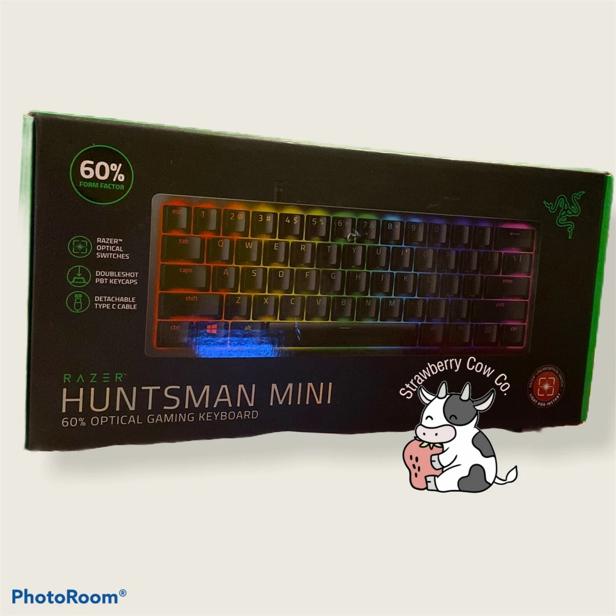 Razer Huntsman Mini 60% Optical Gaming Keyboard Black - Clicky