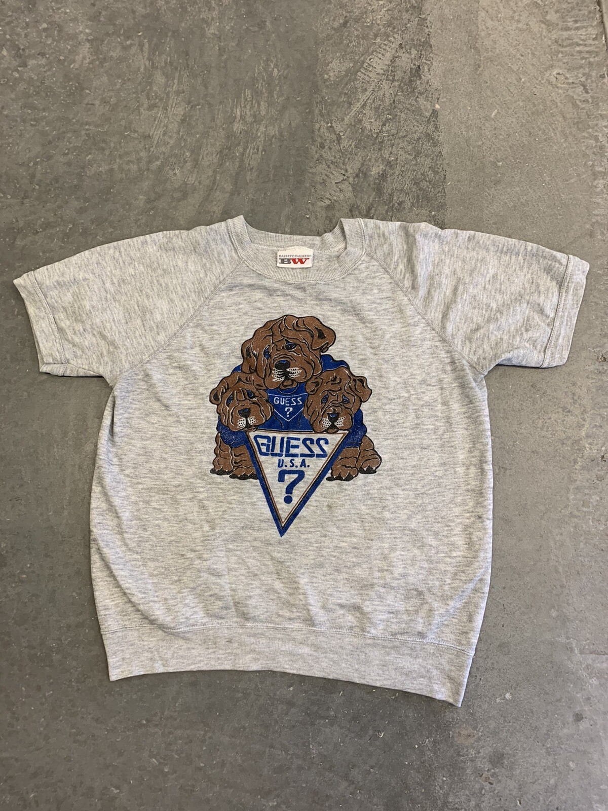 Купить Vintage 80s Rare Gray Guess 