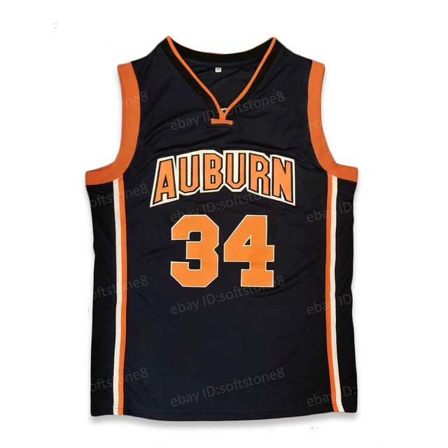 Charles Barkley 34 Auburn Men College Basketball Jersey Stitched Navy