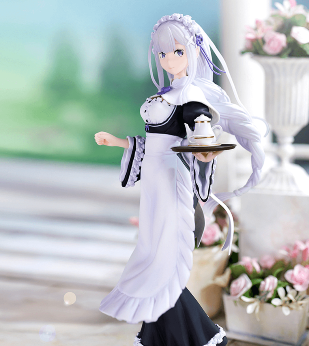 Re Zero figure Emilia maid ver ichiban kuji prize Prize B bandai