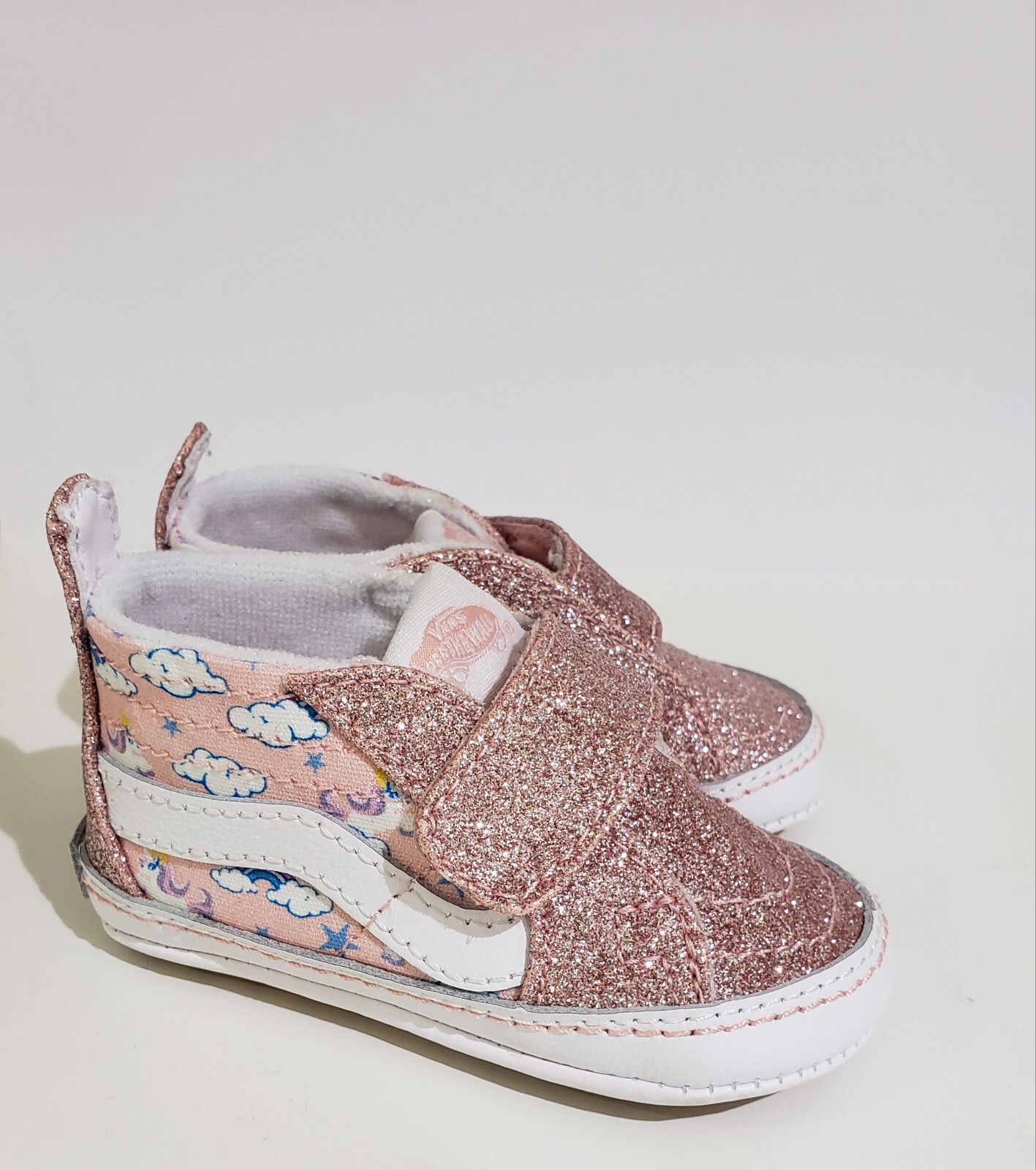 PONY VANS SK8 HI SCARPE CULLA BAMBINO Neonato 0 6 Mesi. Nuovo