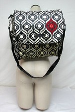 Petunia Pickle Bottom black and white backpack diaper bag