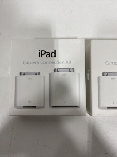 Apple iPad Camera Connection Kit 30 Pin A1362 A1358 MC531ZM/A Genuine 2 boxes - Picture 2 of 5