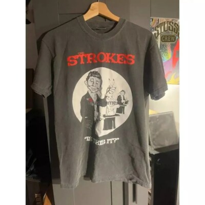 The Strokes Is This It Black Short Sleeve Unisex Tshirt For Men