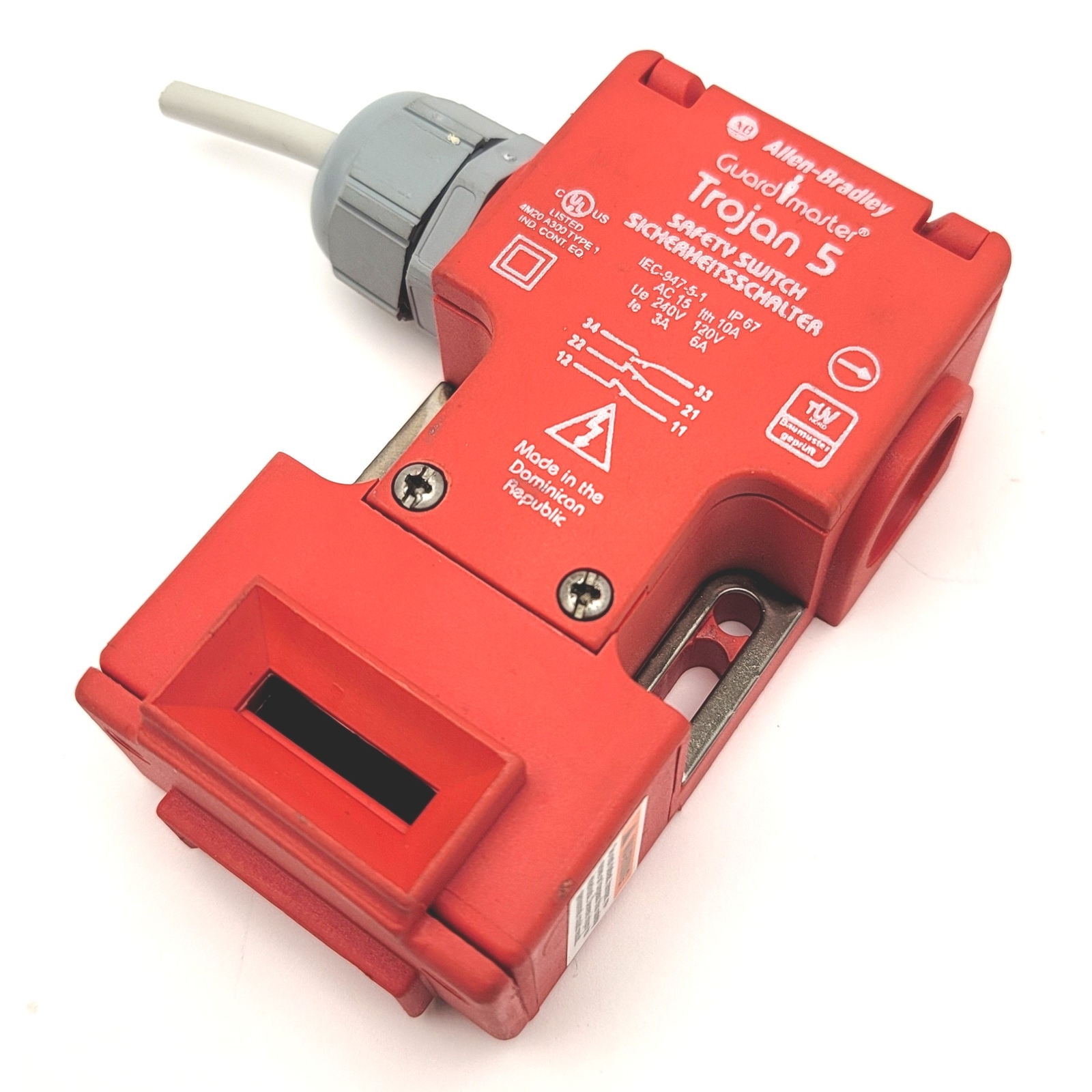 Allen Bradley 440KT11467 Ser B Guard Master Trojan 5 Safety Switch