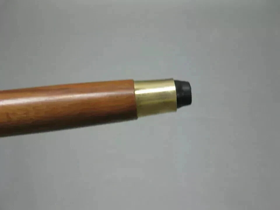 NEW ANTIQUE SOLID SOLID BRASS HANDLE WOODEN WALKI… - image 5