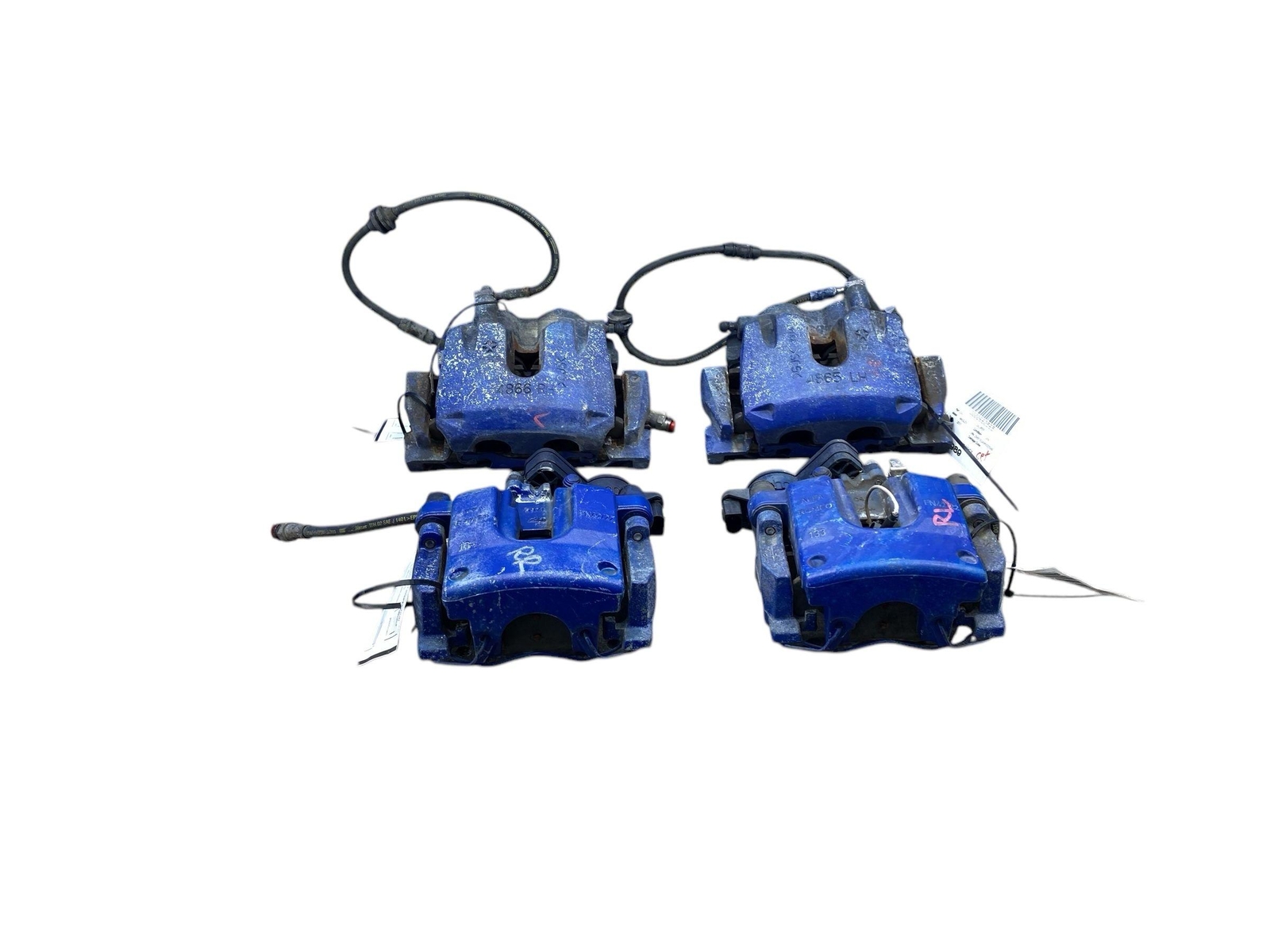 2017-2024 MASERATI LEVANTE AWD 3.0L REAR LEFT RIGHT BRAKE CALIPER *PAINTED BLUE*