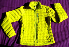 Mountain Hardwear Down Puffer Jacket Uk:6/8 Xs Women's Yellow. New Zealand