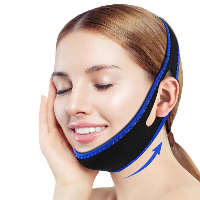 Anti Snore Chin Strap Nylon Elastic Breathable Anti Snoring Chin Belt