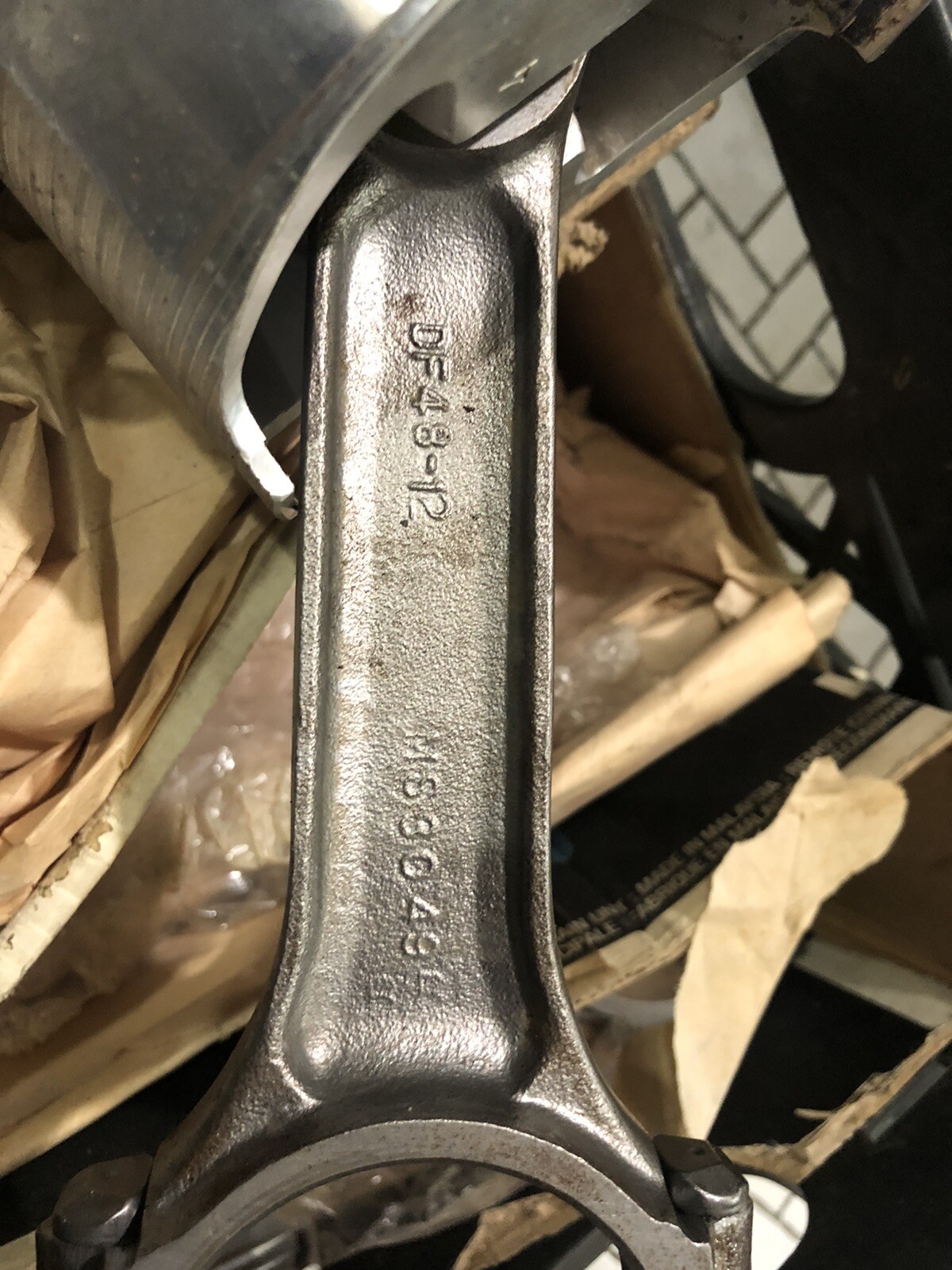 Arias .030 Over Flat Top Mopar 440 Pistons with Six Pack