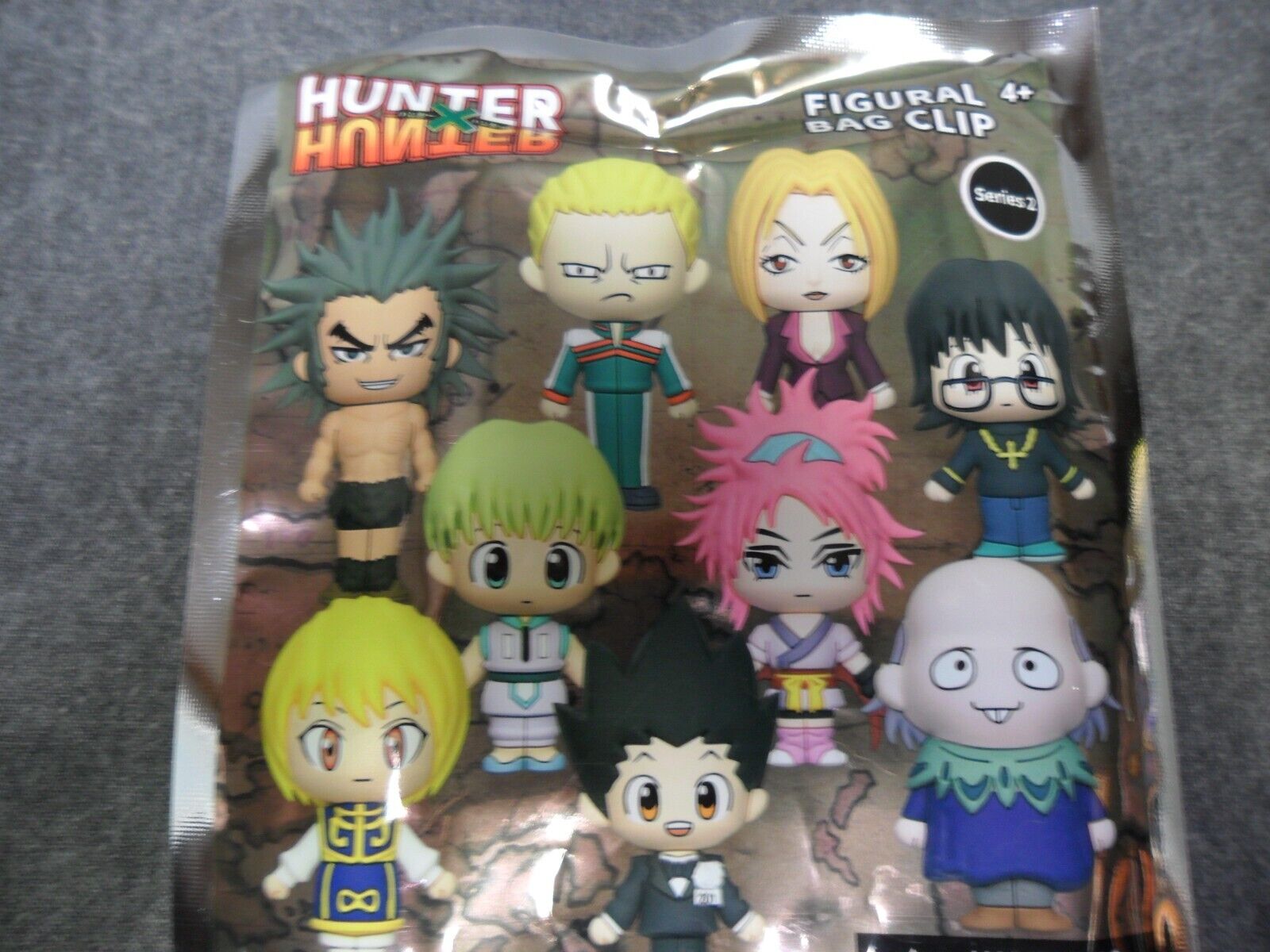 Hunter x Hunter Series 2 3D Foam Bag Clip Random 6-Pack