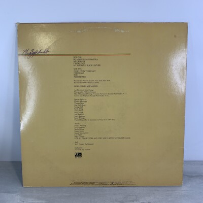 BETTE MIDLER - THIGHS and WHISPERS - VINYL LP Album 33 - Atlantic
