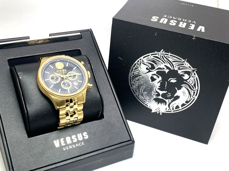 Reloj Hombre Versus by Versace VSP971021 Cronógrafo Cuarzo Oro Acero 45mm Foto 3 de 4