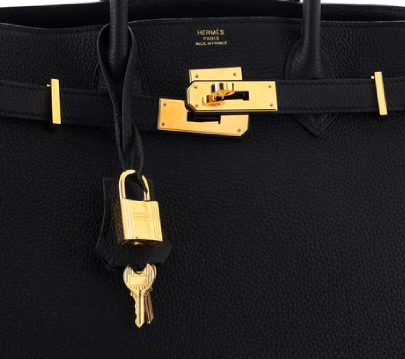 Authentic Hermes Birkin - 3-in-1 Black Togo Gold Hardware, Excellent Condition image 7