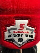 Scotiabank Hockey Club Invierno Sombrero Gorro NHL NUEVO SIN ETIQUETAS Gorra Ajustada 20 NHL-1
