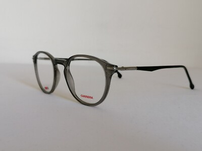 Carrera 284-KB7 NEU Designer Brille Brillengestell Grau Kristall 49-21-145mm