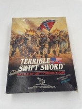 TERRIBLE SWIFT SWORD SPI BATTLE OF GETTYSBURG 1986 Board game