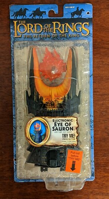 ELECTRONIC EYE OF SAURON Lord of the Rings Return of the King LOTR NIP ToyBiz