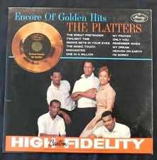 The Platters Encore Of Golden Hits 12" Vinyl Record - Great Pretender