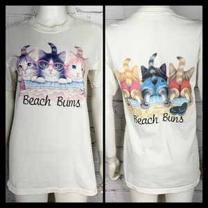 beach buns cat shirt